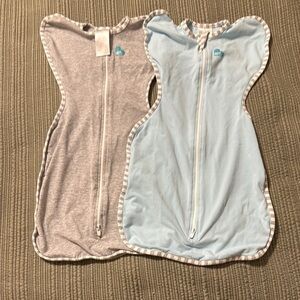Love to Dream Kids Pajamas - Gray and Blue